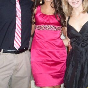 Fuchsia Cocktail Dress